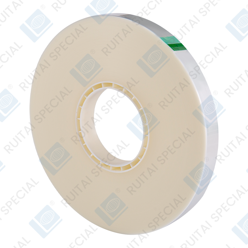 KD18XXX Standard thickness double-side high surface resistivity（SR） HAA cover tape with transparent surface