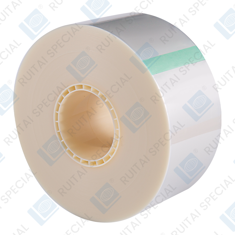 KD18XXX Standard thickness double-side high surface resistivity（SR） HAA cover tape with transparent surface