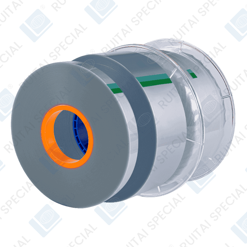 KD5XXX Double-side low surface resistivity（SR) HAA cover tape with transparent surface