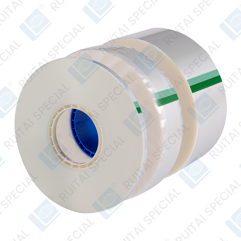 KD2XXX Double-side high surface resistivity（SR）,wide size HAA cover tape with transparent surface 