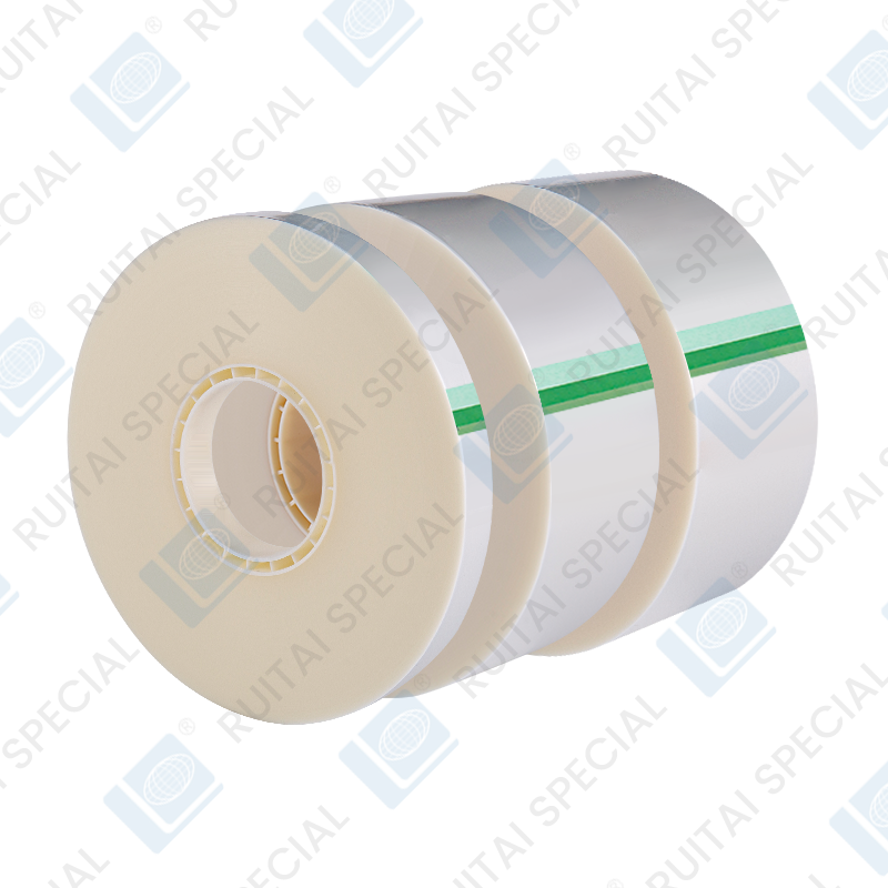 KD18XXX Standard thickness double-side high surface resistivity（SR） HAA cover tape with transparent surface